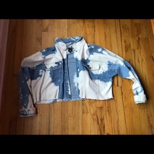 oversized jean jacket